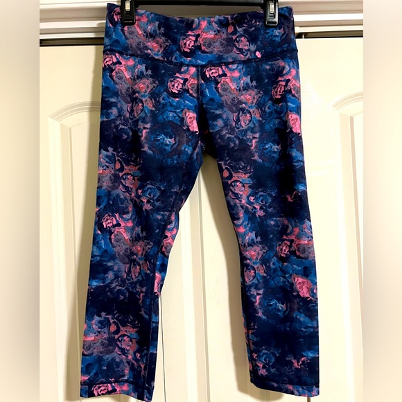 lululemon athletica Pants - Lululemon Blue & Pink Leggings